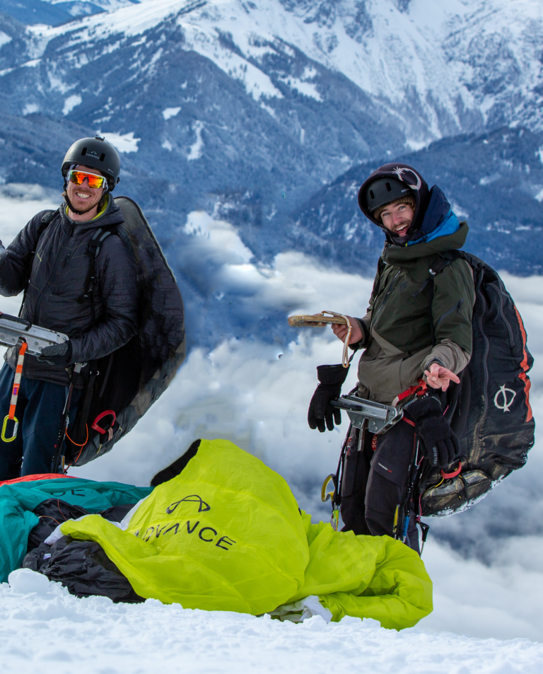 Paragliding Synchro Team Airbound